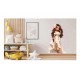 Sticker decorativ, Printesa, Alb, 1372STK-8