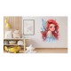Sticker decorativ, Printesa, 78 cm, 1373STK