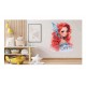 Sticker decorativ, Printesa, 76 cm, 1373STK-1