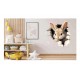 Sticker decorativ, Iepure, Maro, 1375STK-6