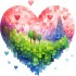 Sticker decorativ, Minecraft, Rosu, 1376STK-10