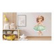 Sticker decorativ, Printesa, Turcoaz, 1378STK Sticker decorativ, Printesa, Turcoaz, 1378STK