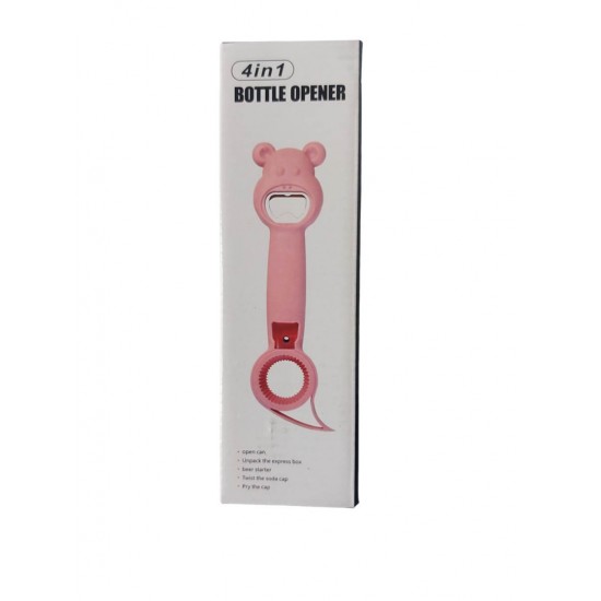 Desfacator sticle 4 in 1,  Multifunctional, Crem, 233SDES