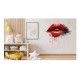 Sticker decorativ, Buze, Rosu, 62 cm, 1302STK-6 Sticker decorativ, Buze, Rosu, 62 cm, 1302STK-6