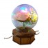 Aranjament floral cu Luminite si Muzicuta, Multicolor, 15 cm, MM9868B
