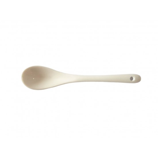 Set 2 Boluri cu Lingurite, Alb, 15 cm, 219G