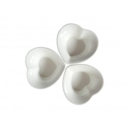 Set 3 Boluri de servire, Alb, 10 cm, 216G-3
