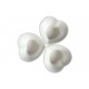 Set 3 Boluri de servire, Alb, 10 cm, 216G-3