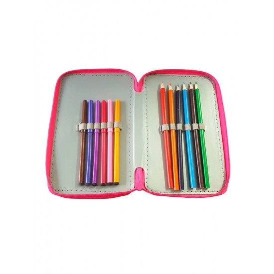 Penar pentru copii cu Inimi, Roz, 20 cm, LTOY46