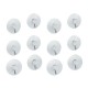 Set 12 cuiere pentru baie sau bucatarie, Transparent, HML3 Set 12 cuiere pentru baie sau bucatarie, Transparent, HML3