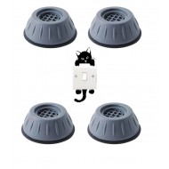 Set de 4 picioare anti-zgomot si antiderapante, suporti amortizare vibratii masina de spalat, amortizoare uscator de rufe, frigider + Sticker decorativ pentru intrerupator Set de 4 picioare anti-zgomot si antiderapante, suporti amortizare vibratii masina de spalat, amortizoare uscator de rufe, frigider + Sticker decorativ pentru intrerupator