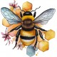 Sticker decorativ, Albina, Galben, 61 cm, 1257STK-2