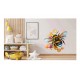 Sticker decorativ, Albina, Galben, 65 cm, 1257STK-1