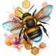 Sticker decorativ, Albina, Galben, 65 cm, 1257STK-1