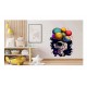 Sticker decorativ, Astronaut, Multicolor, 90 cm, 1266STK