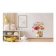 Sticker decorativ, Borcan cu Flori, Multicolor, 66 cm, 1265STK-3
