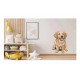 Sticker decorativ, Caine Golden Retriever, Maro, 85 cm, 1203STK-3