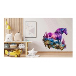 Sticker decorativ, Cal, Multicolor, 61 cm, 1259STK-1 Sticker decorativ, Cal, Multicolor, 61 cm, 1259STK-1