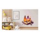 Sticker decorativ, Cartea cu Vraji, Multicolor, 65 cm, 1263STK-1