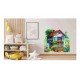 Sticker decorativ, Casa, Multicolor, 61 cm, 1261STK-5