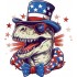 Sticker decorativ, Dinozaur, Multicolor, 66 cm, 1348STK-4
