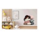 Sticker decorativ, Fata Adormita, Gri, 90 cm, 1291STK-1