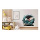 Sticker decorativ, Fata Adormita, Turcoaz, 65 cm, 1291STK-3 Sticker decorativ, Fata Adormita, Turcoaz, 65 cm, 1291STK-3