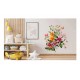 Sticker decorativ, Flori, Multicolor, 80 cm, 1216STK-10 Sticker decorativ, Flori, Multicolor, 80 cm, 1216STK-10