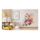 Sticker decorativ, Flori, Multicolor, 85 cm, 1216STK-1