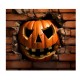 Sticker decorativ, Halloween, Portocaliu, 68 cm, 1340STK