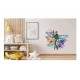 Sticker decorativ, Libelula, Albastru, 62 cm, 1206STK-1