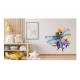 Sticker decorativ, Libelula, Albastru, 62 cm, 1206STK-4