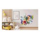 Sticker decorativ, Libelula, Albastru, 62 cm, 1206STK-5
