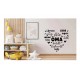 Sticker decorativ, Mama, Negru, 68 cm, 1238STK-3