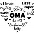 Sticker decorativ, Mama, Negru, 68 cm, 1238STK-3
