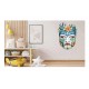 Sticker decorativ, Masca, Multicolor, 78 cm, 1288STK-8 Sticker decorativ, Masca, Multicolor, 78 cm, 1288STK-8