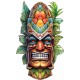 Sticker decorativ, Masca, Multicolor, 90 cm, 1288STK-1