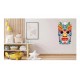 Sticker decorativ, Masca, Multicolor, 90 cm, 1288STK-7