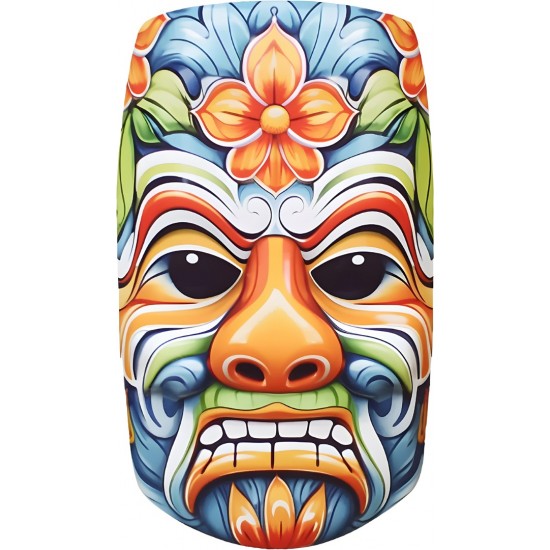 Sticker decorativ, Masca, Multicolor, 90 cm, 1288STK-9