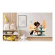 Sticker decorativ, Mica Printesa, Albastru, 62 cm, 1282STK-2