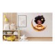 Sticker decorativ, Mica Printesa, Portocaliu, 63 cm, 1282STK-4