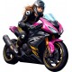 Sticker decorativ, Motocicleta, Negru, 65 cm, 1336STK-1 Sticker decorativ, Motocicleta, Negru, 65 cm, 1336STK-1