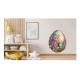 Sticker decorativ, Ou de Dinozaur, Multicolor, 75 cm, 1207STK