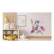 Sticker decorativ, Pasarea Colibri, Multicolor, 62 cm, 1271STK-2