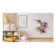 Sticker decorativ, Pasarea Colibri, Multicolor, 66 cm, 1271STK-5