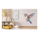 Sticker decorativ, Pasarea Colibri, Multicolor, 70 cm, 1271STK-1