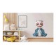 Sticker decorativ, Printesa Elsa, Albastru, 80 cm, 1269STK-1