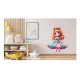 Sticker decorativ, Printesa, Albastru, 80 cm, 1264STK Sticker decorativ, Printesa, Albastru, 80 cm, 1264STK