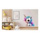 Sticker decorativ, Unicorn, Multicolor, 75 cm, 1202STK-4 Sticker decorativ, Unicorn, Multicolor, 75 cm, 1202STK-4