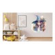 Sticker decorativ, Vrajitoare, Turcoaz, 71 cm, 1285STK-2